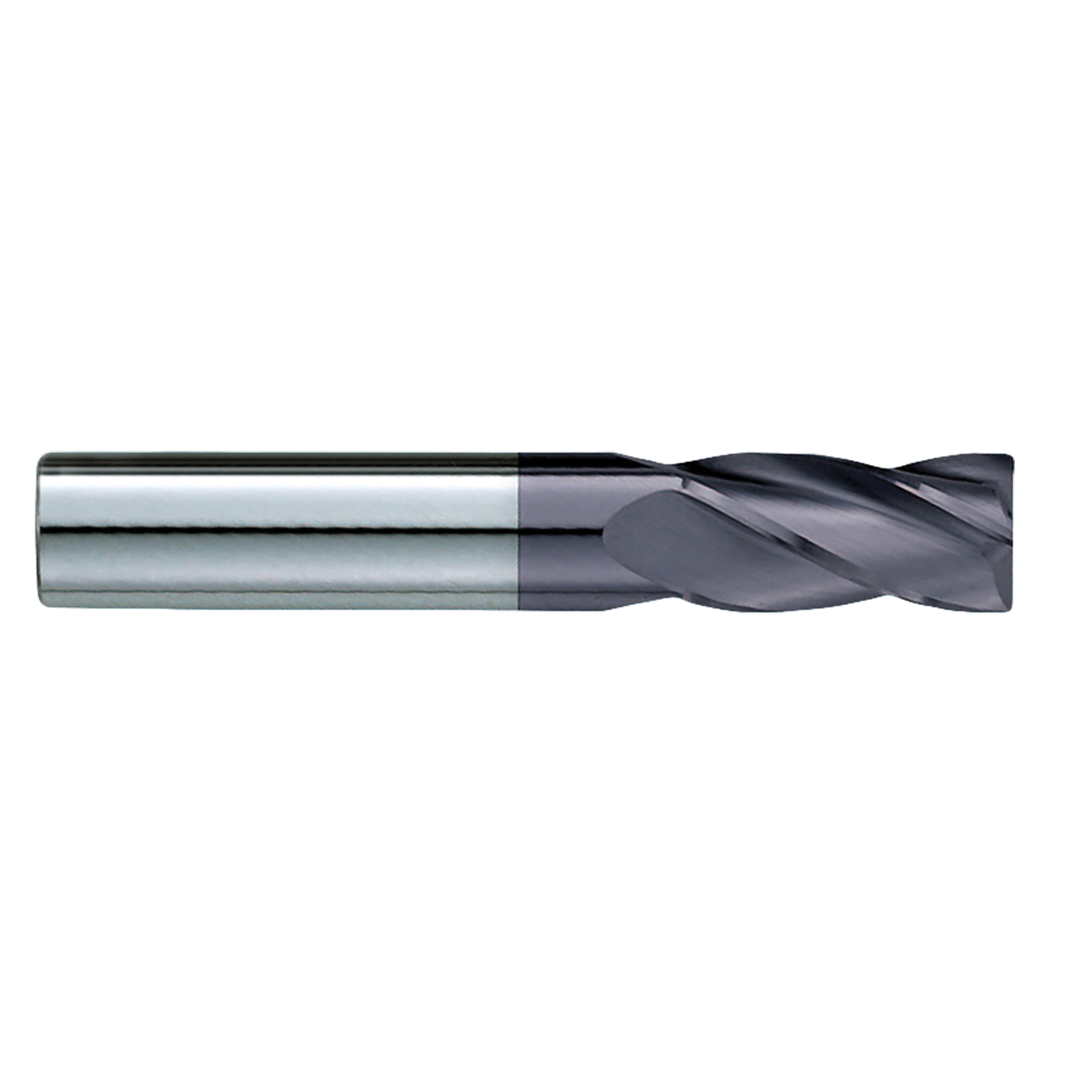 GARR 13367 230MA Center Cutting Square End Standard Length End Mill, 7/8 in Dia Cutter, 1-1/2 in Length of Cut, 4 Flutes, 7/8 in Dia Shank, 4 in OAL, TiALN Coated - Square End Mills